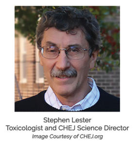 stephen lester toxicologist and chej science director image courtesy of chej