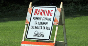 wausau riverside park signs warning