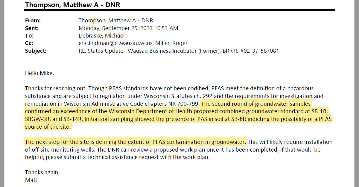 dnr-city-must-define-pfas-groundwater-contamination-at-1300-cleveland